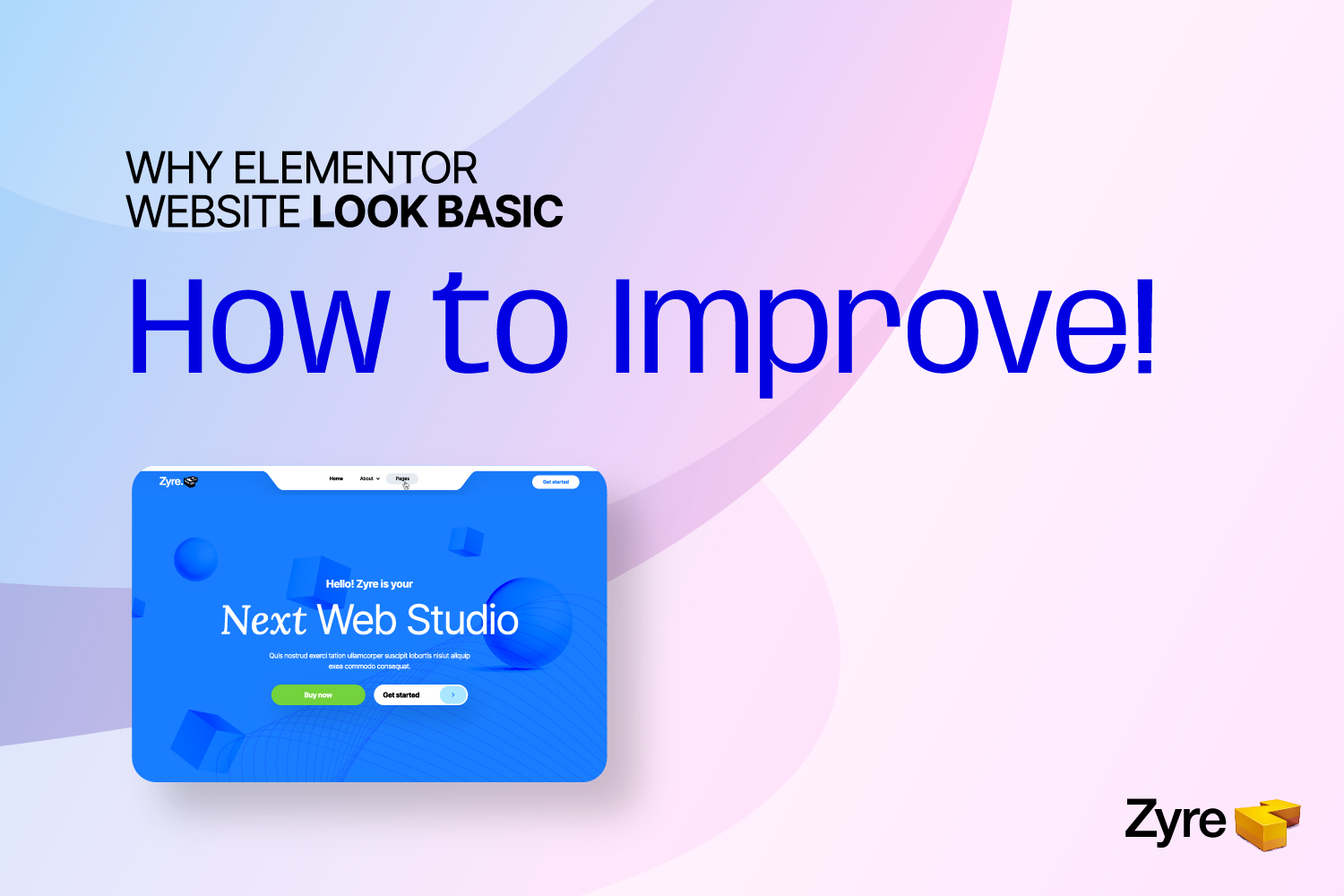 Why Elementor Websites Look Basic (And How to Improve Them)